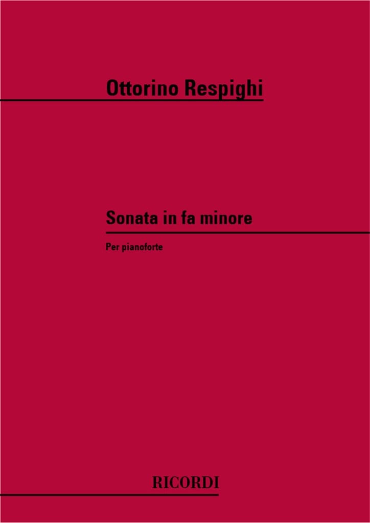 Sonata In Fa Min.